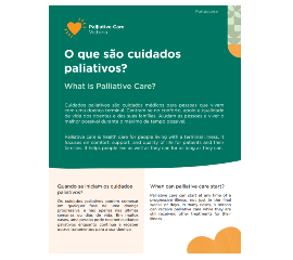 PORTUGUESE FLYER - What is palliative care?